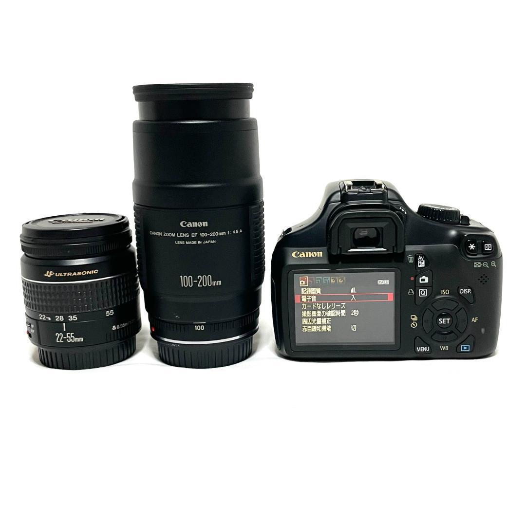 思い出まるごと残せる❣️ Canon EOS Kiss X50 Wレンズセット