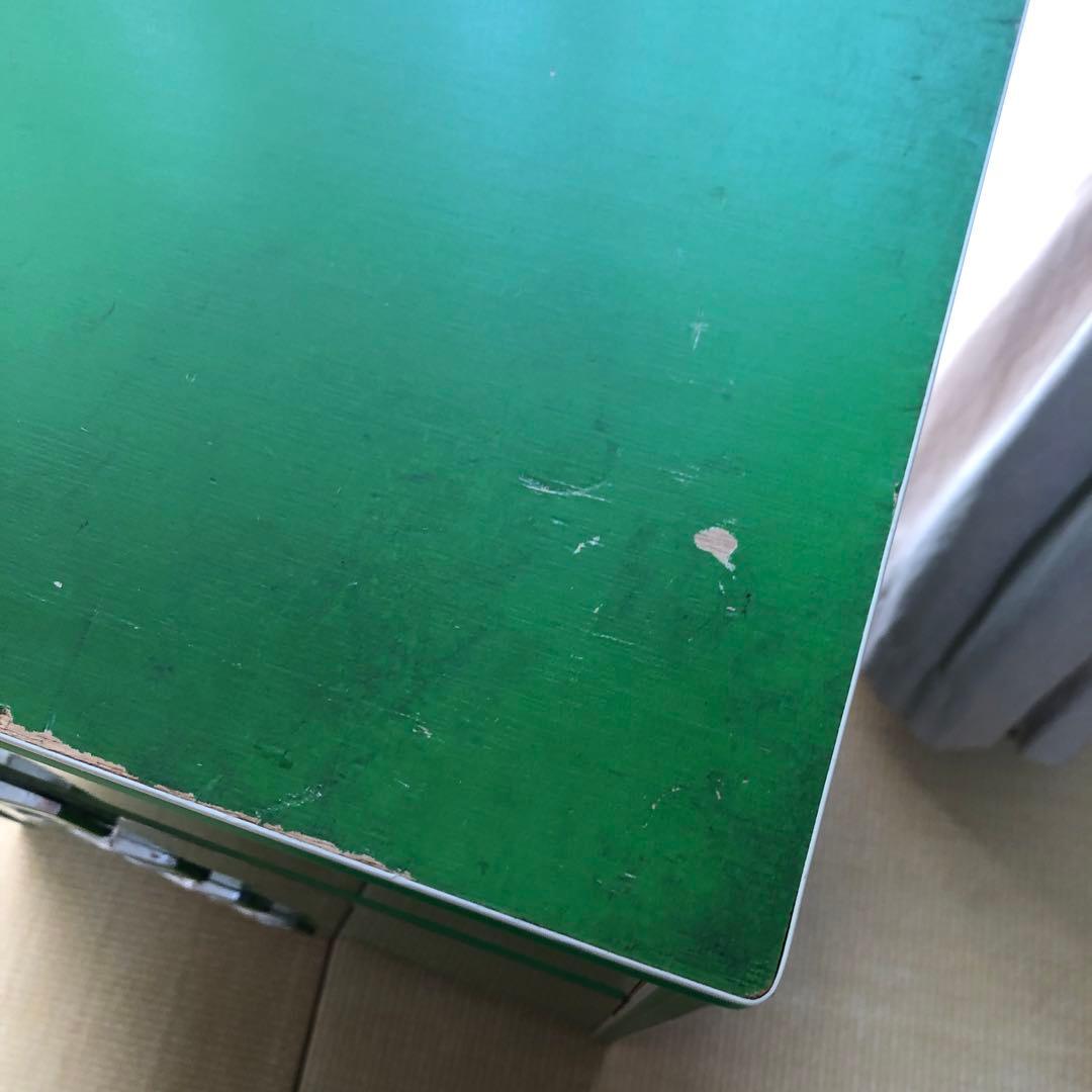 緑色 5段引き出し チェスト