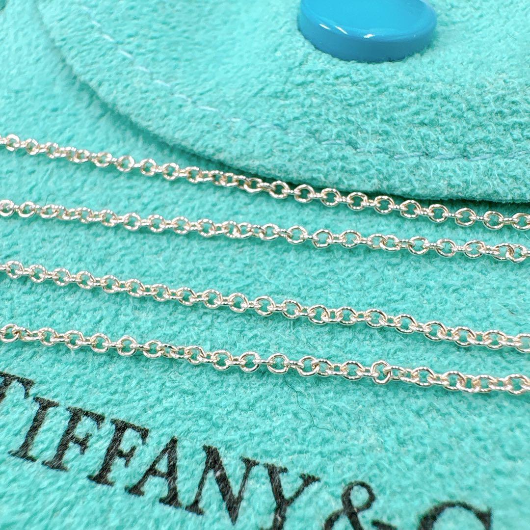 極美品 ティファニー Tスマイル スモール ネックレス シルバー925