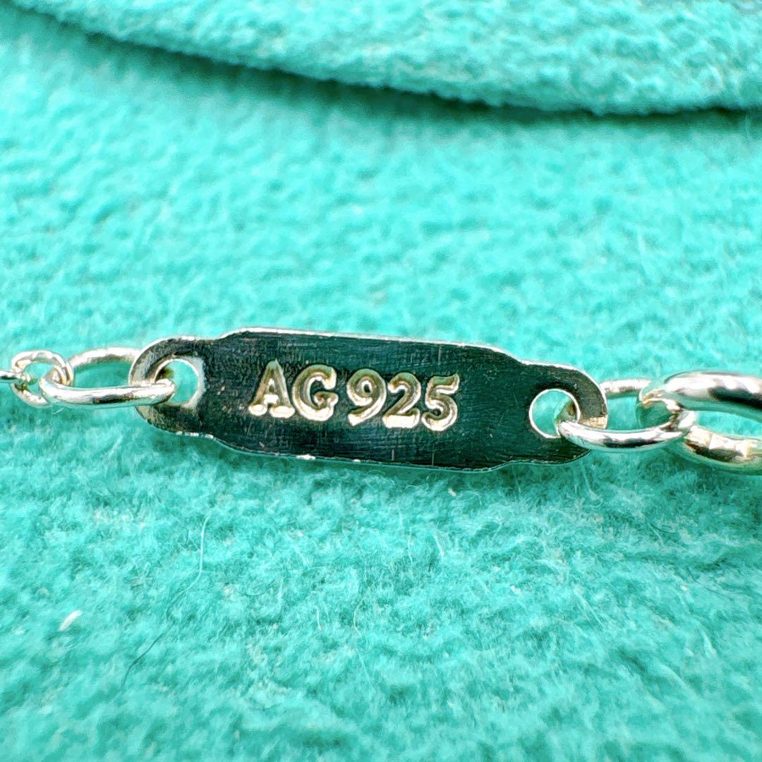 極美品 ティファニー Tスマイル スモール ネックレス シルバー925