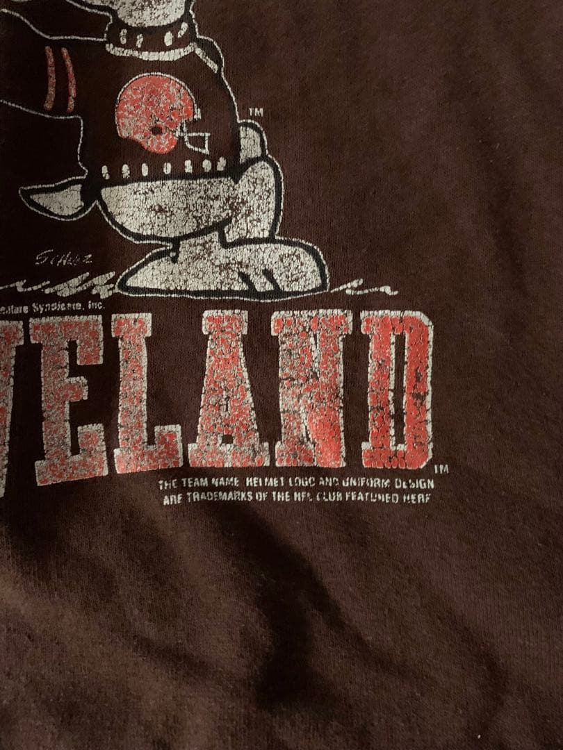 SNOOPY VINTAGE ARTEX スエット 70s 茶 XL