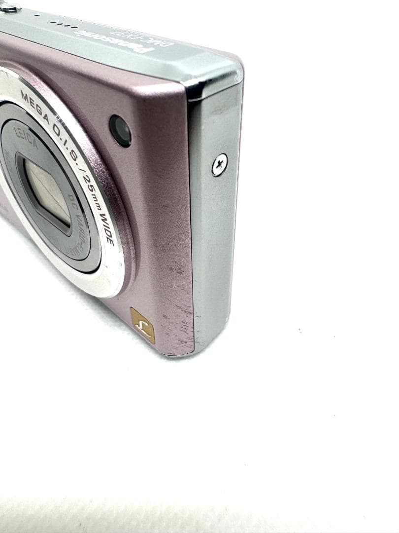 Panasonic LUMIX DMC-FX37 ピンク 動作確認済み デジカメ