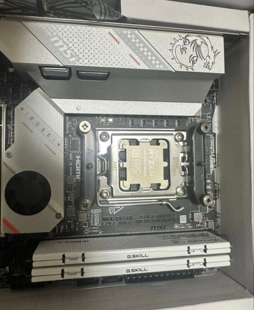 AMD Ryzen 7 7800X3D AM5 CPU ジャンク扱い