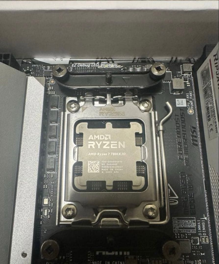 AMD Ryzen 7 7800X3D AM5 CPU ジャンク扱い