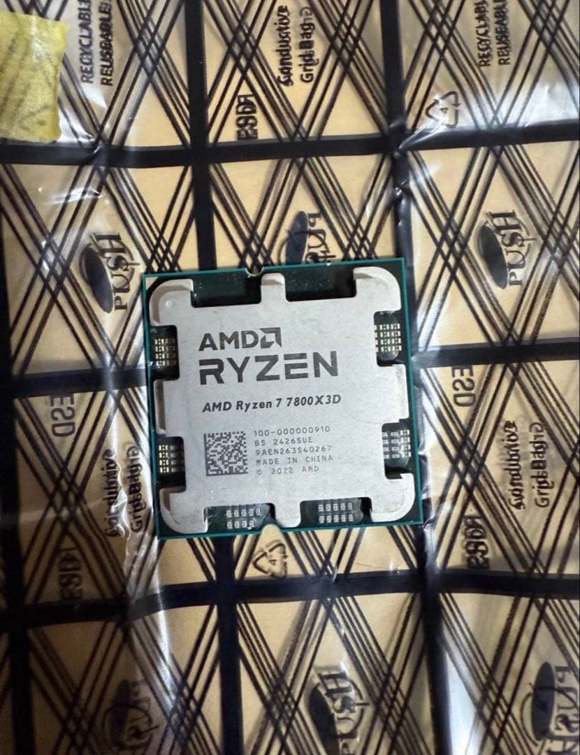 AMD Ryzen 7 7800X3D AM5 CPU ジャンク扱い