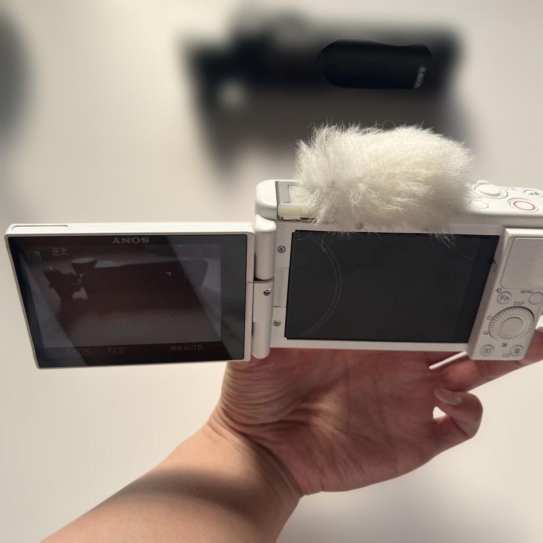 SONY ZV-1 マウント　コンパクトデジタルカメラ ホワイト