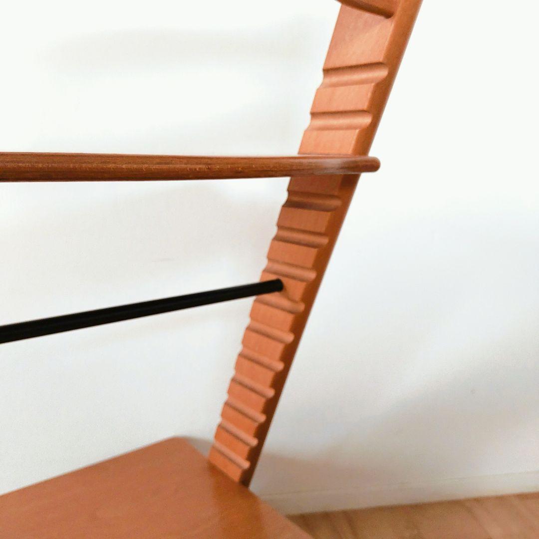 【美品】STOKKE トリップトラップ ナチュラル シリアル3 木製バー付き