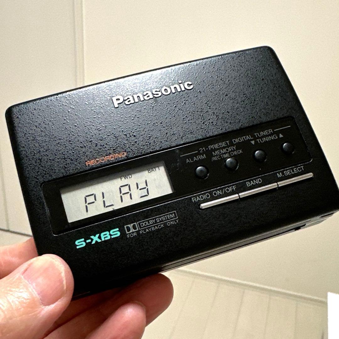【極美DE 修復品】Panasonic ラジカセ レコーダー RQ-S7F