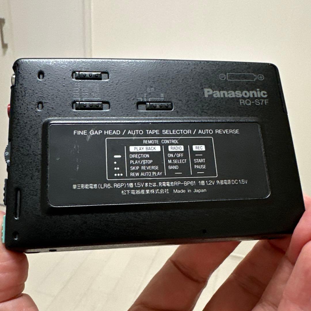 【極美DE 修復品】Panasonic ラジカセ レコーダー RQ-S7F