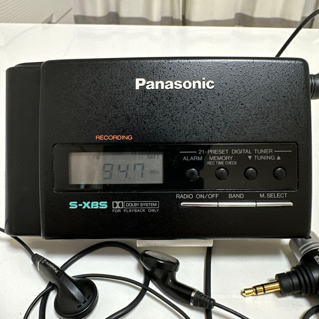 【極美DE 修復品】Panasonic ラジカセ レコーダー RQ-S7F