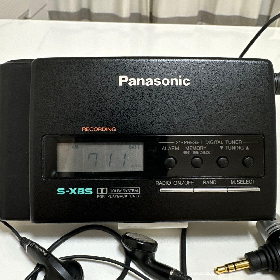 【極美DE 修復品】Panasonic ラジカセ レコーダー RQ-S7F
