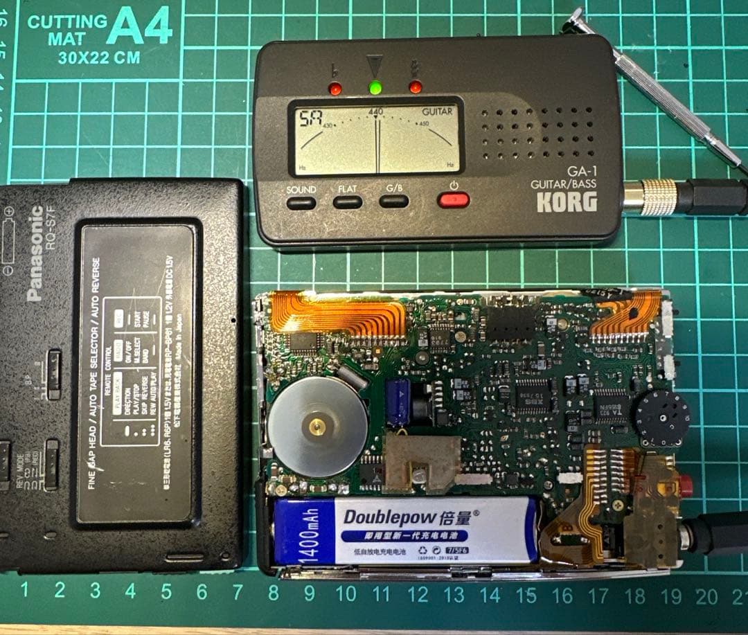 【極美DE 修復品】Panasonic ラジカセ レコーダー RQ-S7F