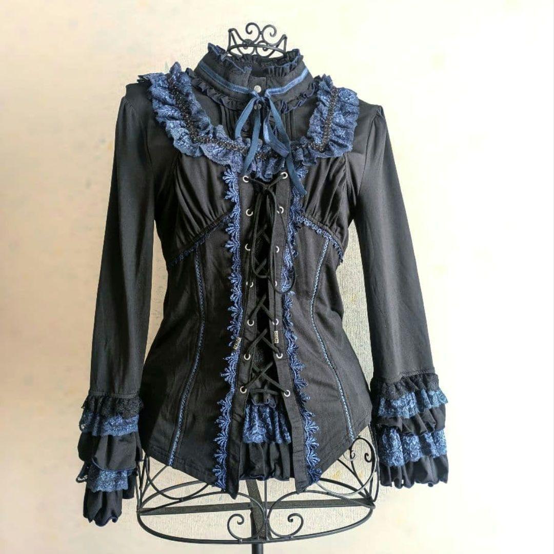 OzzCroce ２Way フリルブラウス