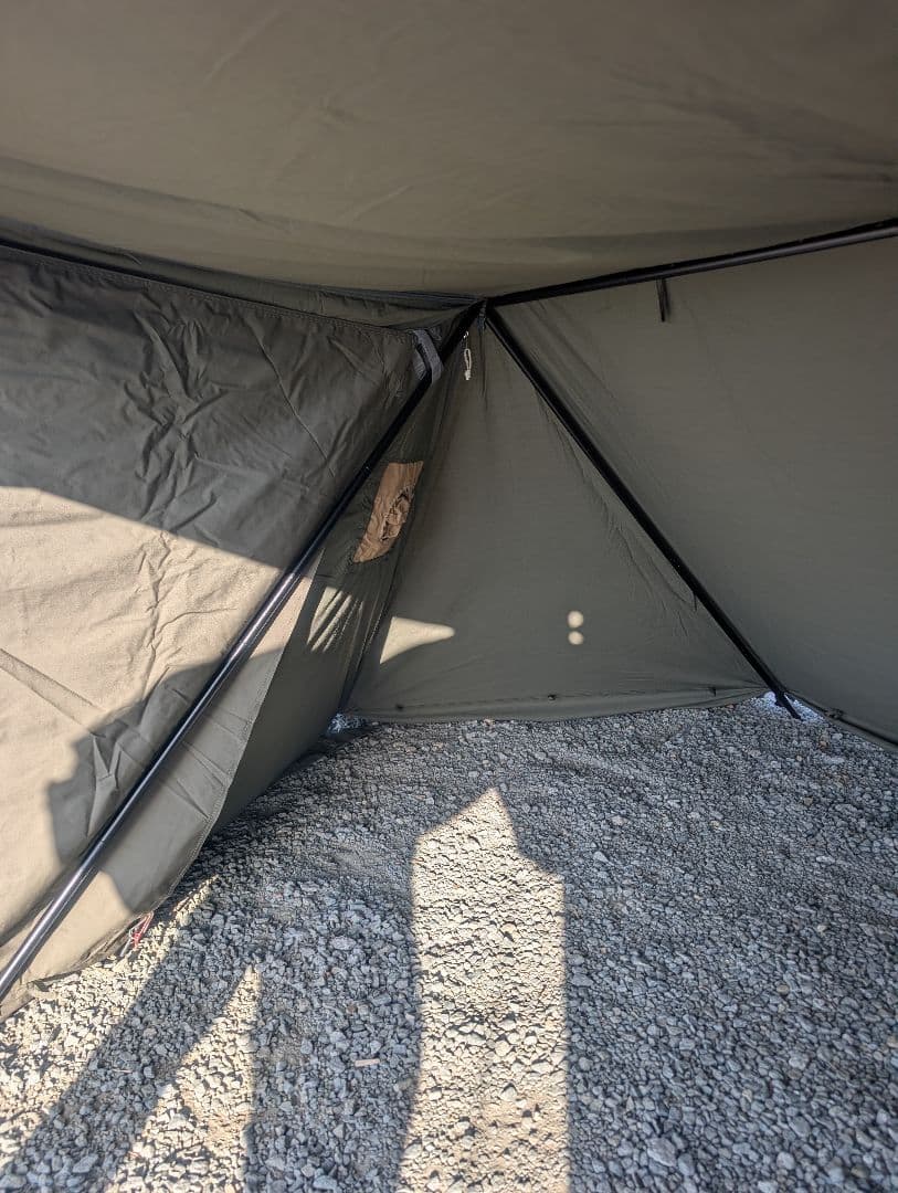 ソロベースEX　前幕　2又ポール　セット販売