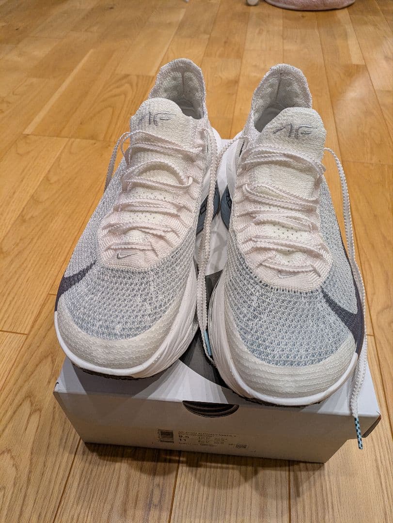 27.5cm ナイキ アルファフライ3 \"ホワイト/ピュアプラチナム”