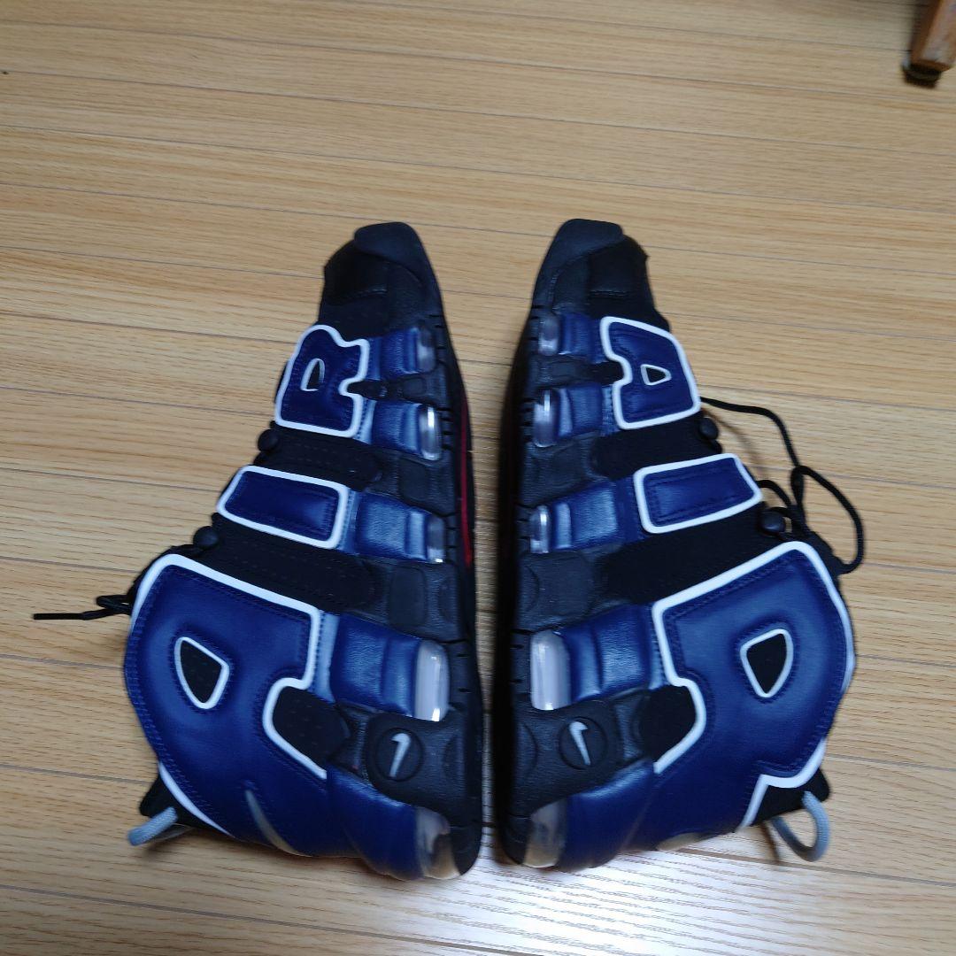Nike モアアップテンポ　US 9.5 黒/赤/青　ナイキ公式購入　未使用