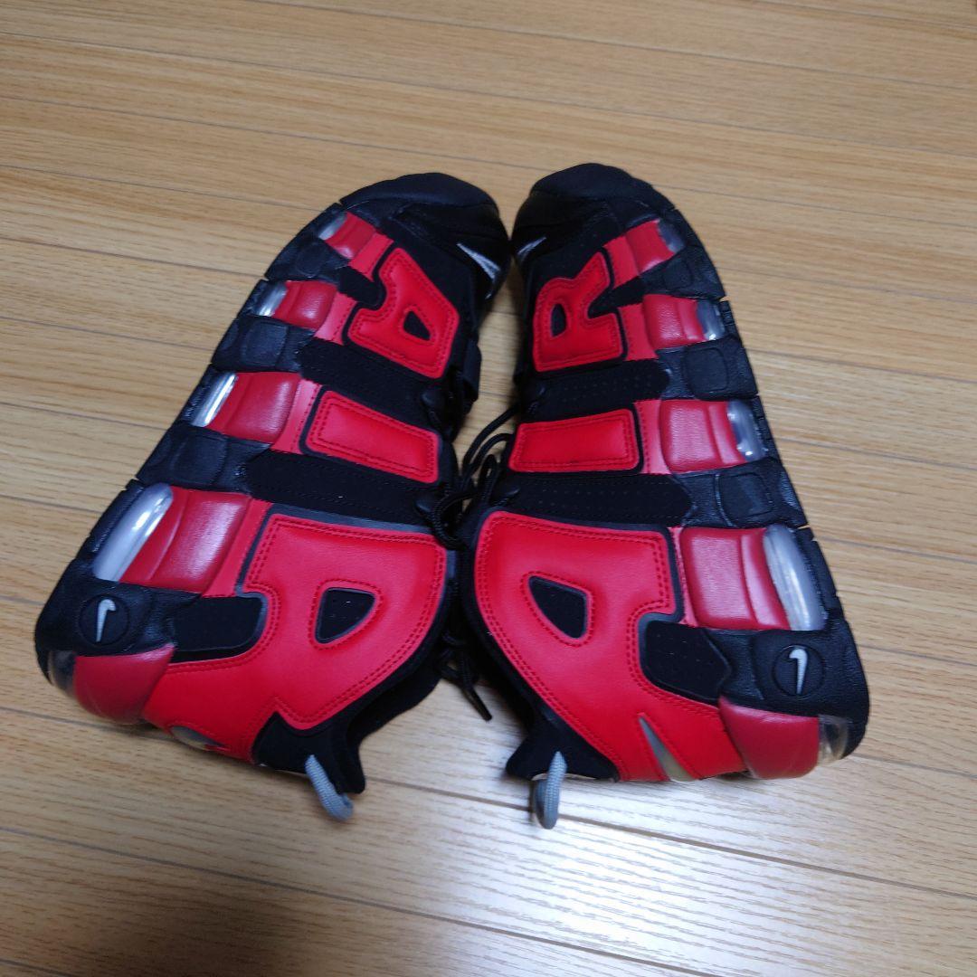 Nike モアアップテンポ　US 9.5 黒/赤/青　ナイキ公式購入　未使用