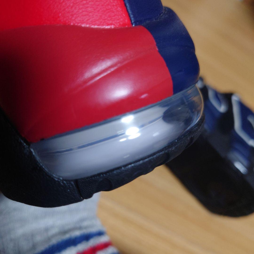 Nike モアアップテンポ　US 9.5 黒/赤/青　ナイキ公式購入　未使用