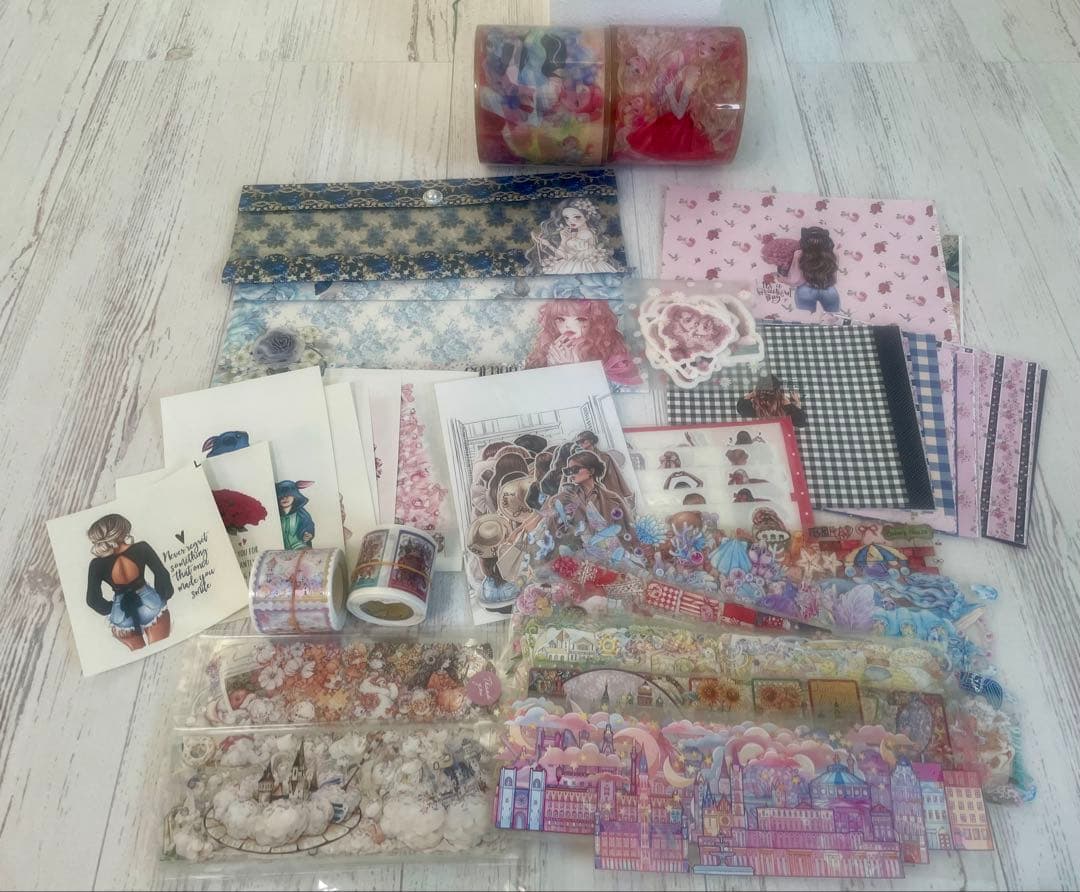 最終お値下げ☆コラージュ素材　大量まとめ売り　追加あり☆