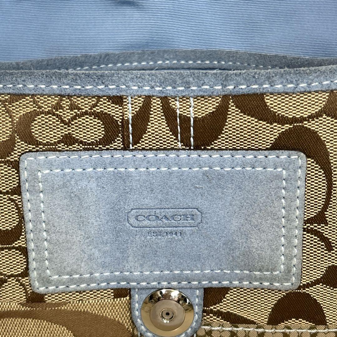 バッグ COACH Soho Patchwork Python Shoulder Bag