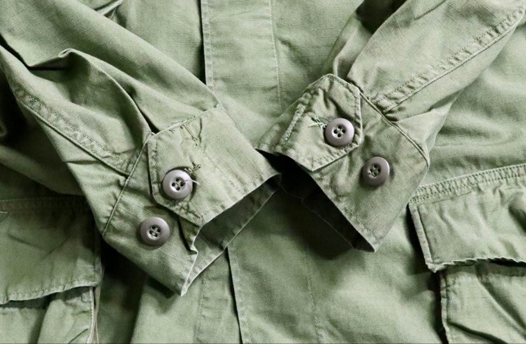 ☆*☆様 US ARMY ジャングルファティーグジャケット OG-107 リップ