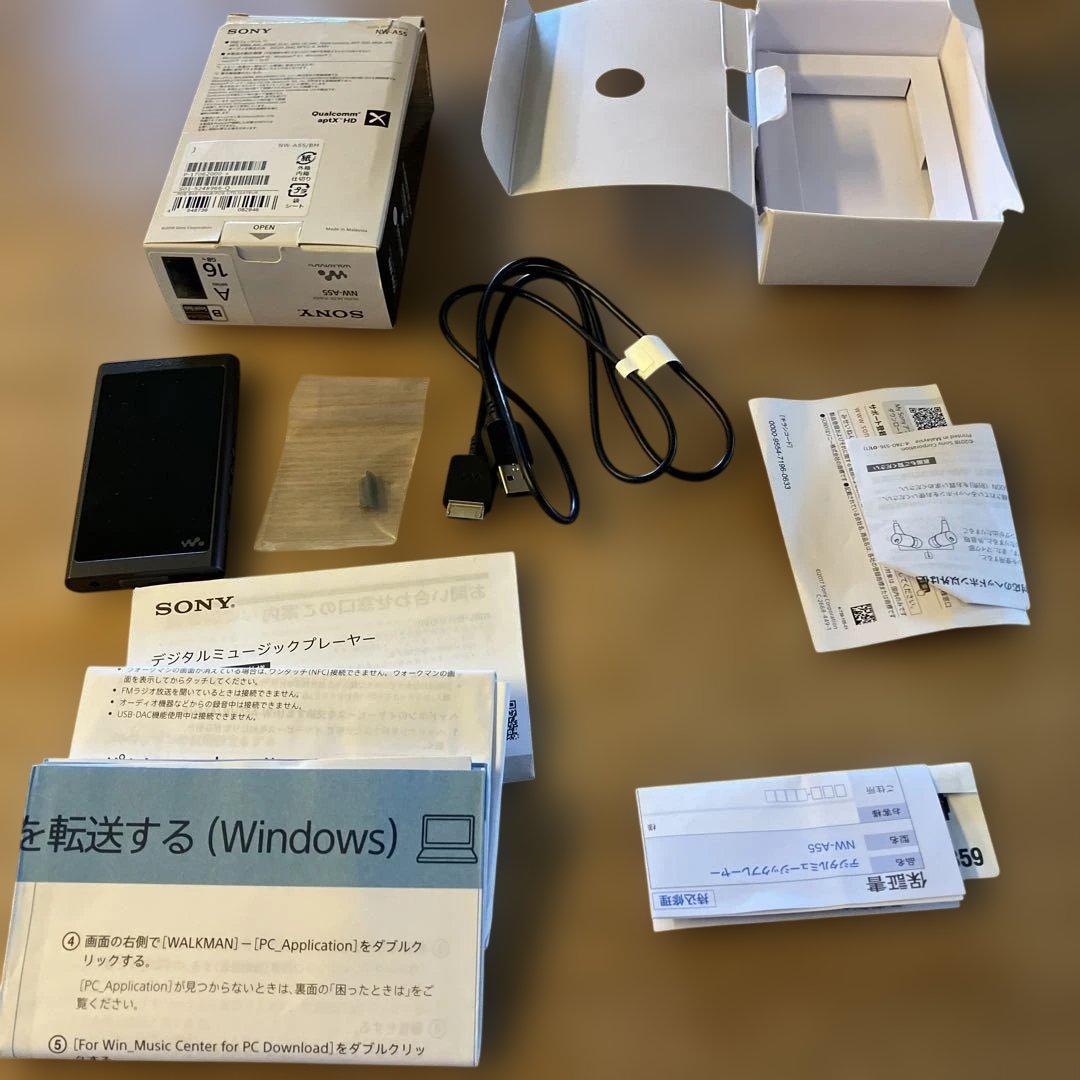 SONYウォークマン NW-A55 16GB 美品　付属品完備