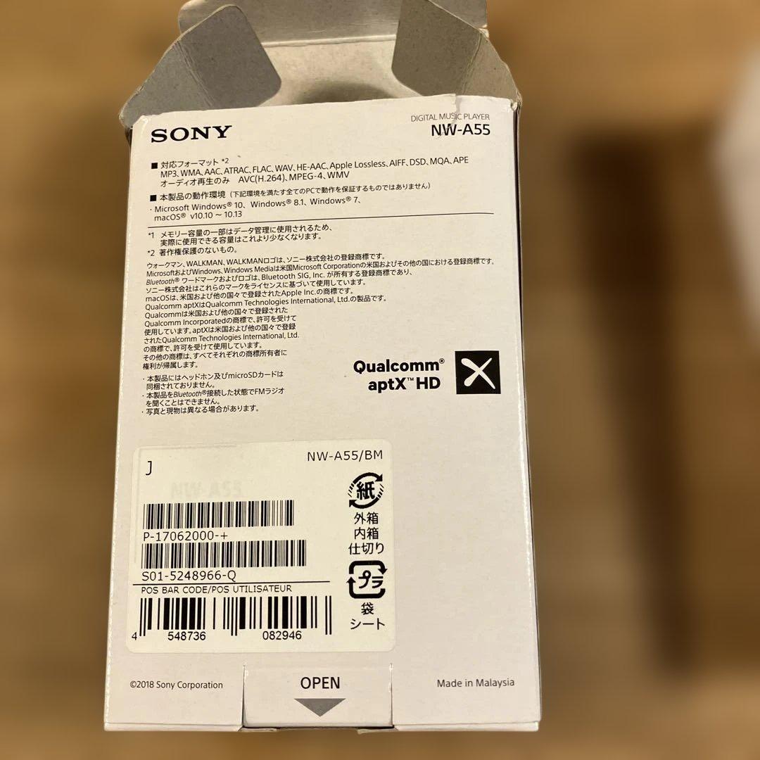 SONYウォークマン NW-A55 16GB 美品　付属品完備