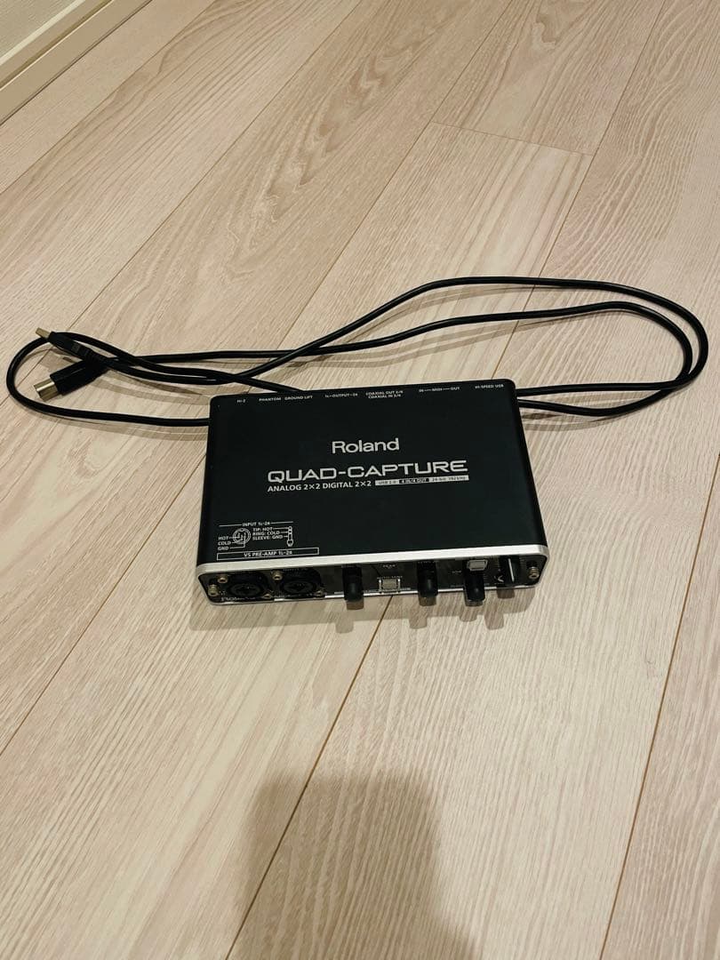 Roland オーディオインターフェイス QUAD-CAPTUREUA-55 黒