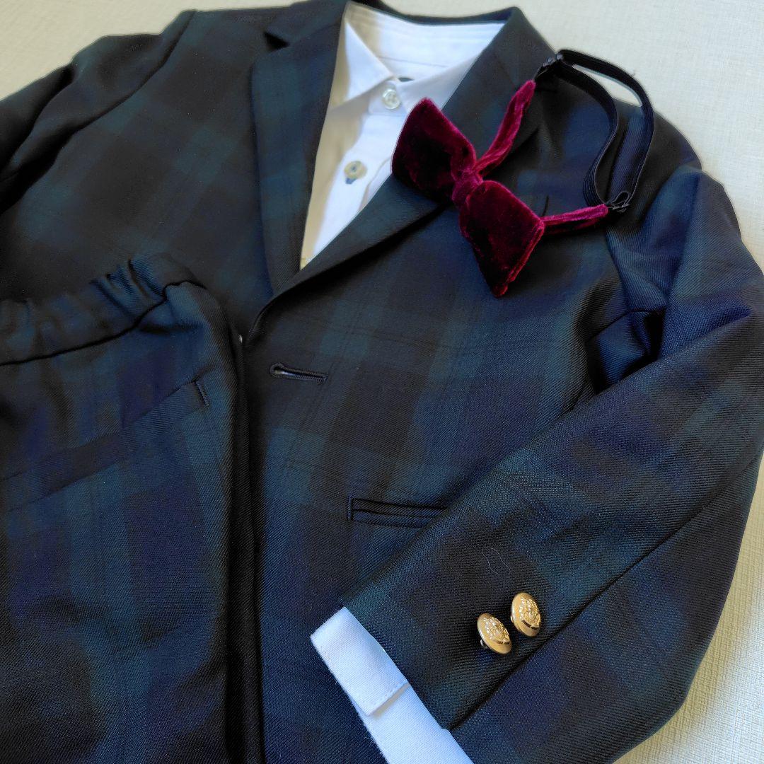 【美品】グリーンレーベルリラクシング キッズ フォーマル 110 卒服