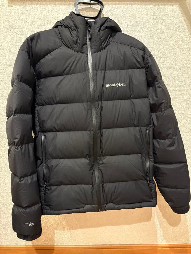 mont-bell パーマフロストライトダウンパーカ　ダウンジャケット ブラック