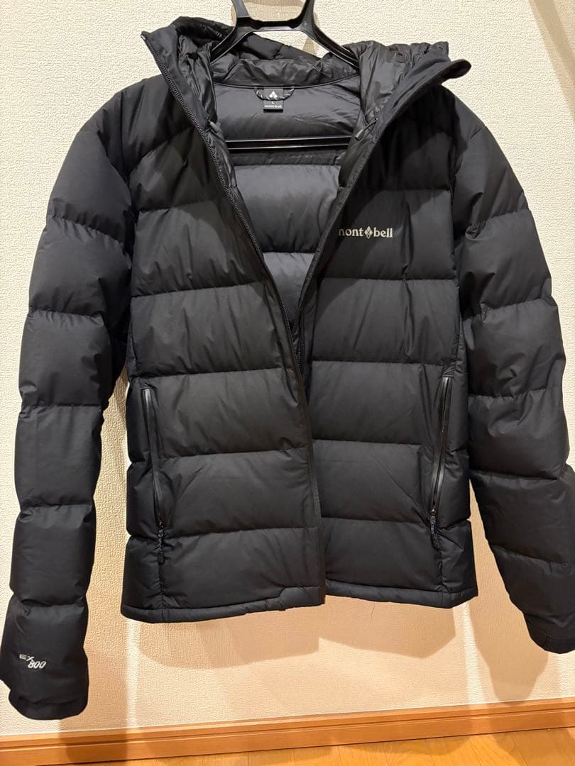 mont-bell パーマフロストライトダウンパーカ　ダウンジャケット ブラック