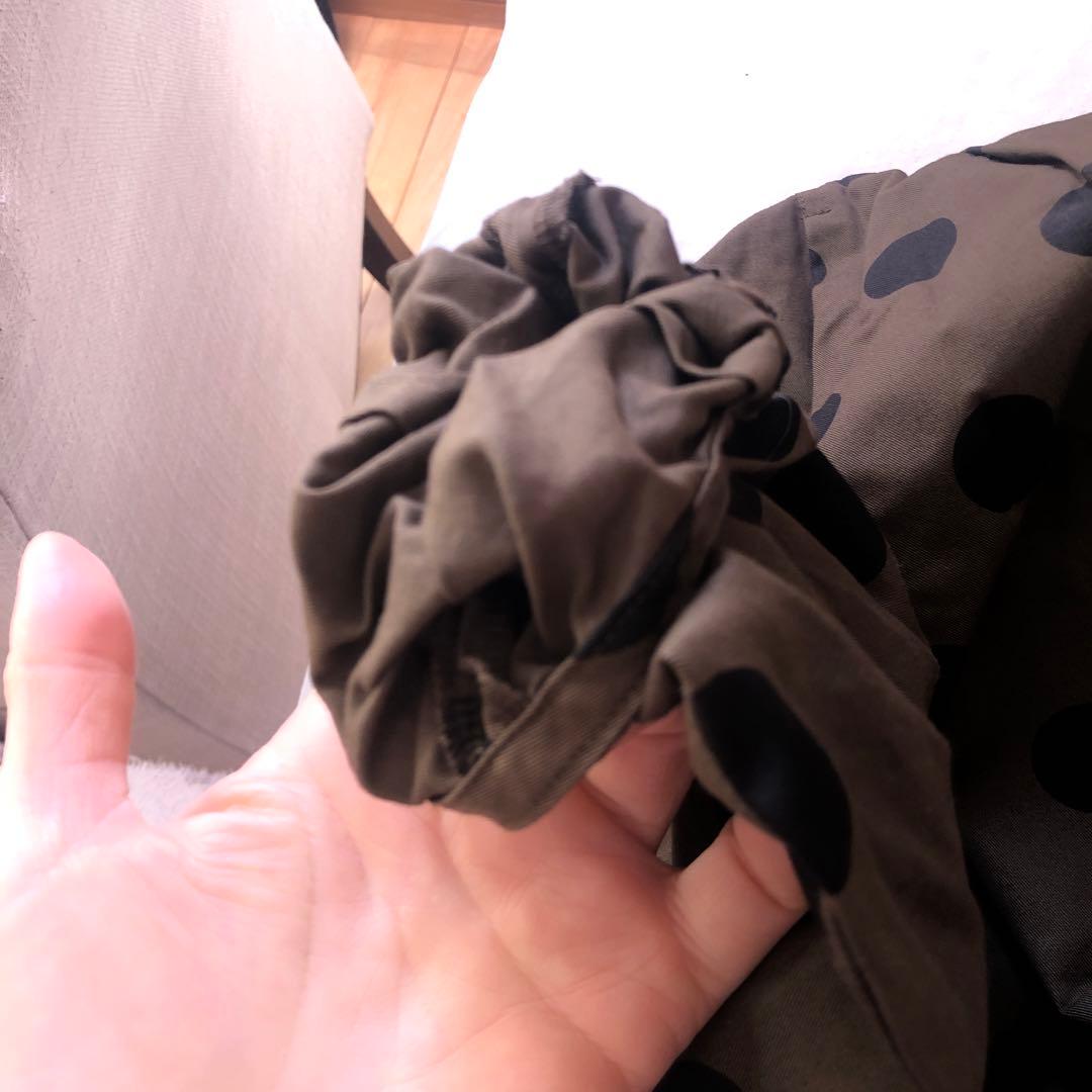 VERMEIL par ienaドットプリントウエストシェイプワンピース