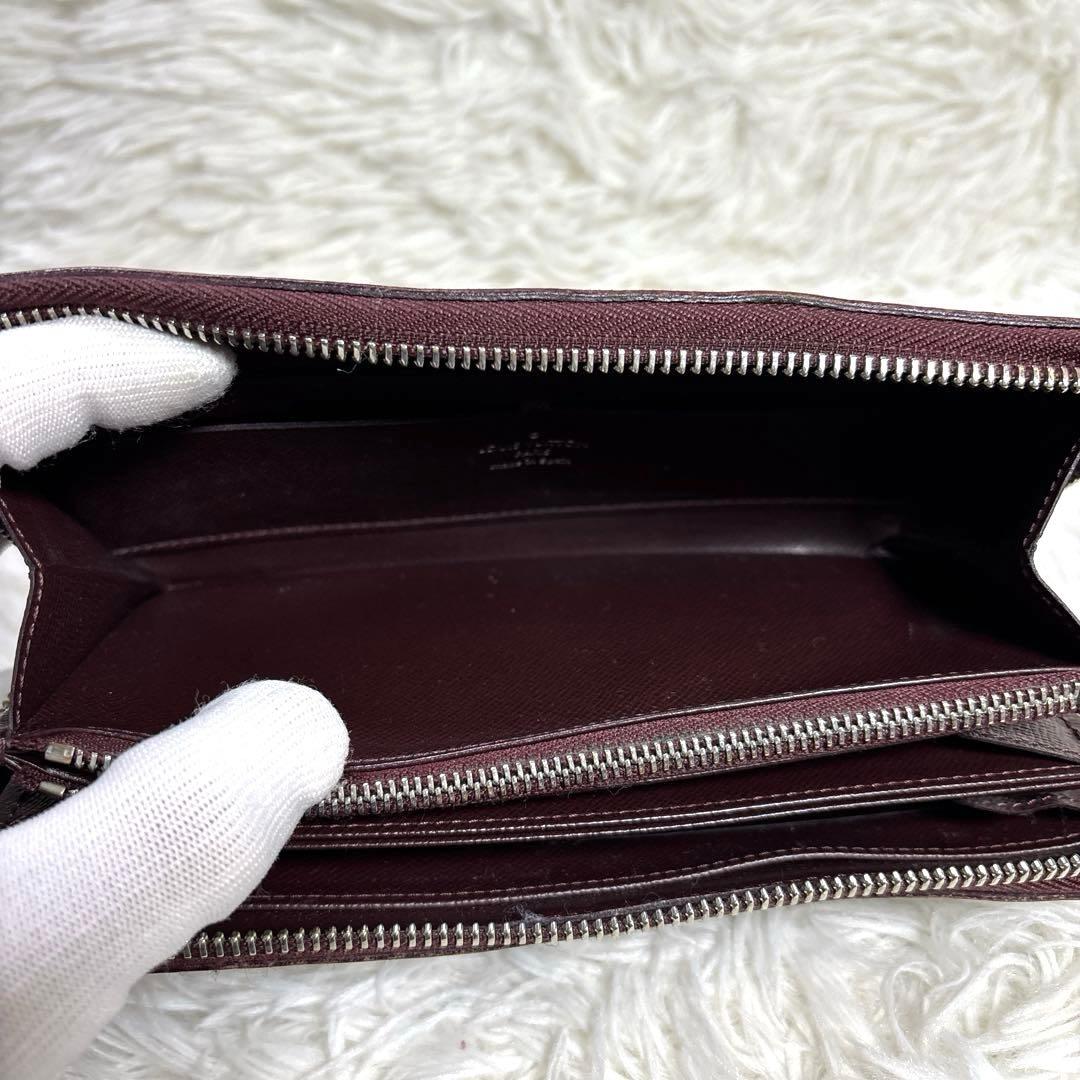 ルイヴィトン　ジッピーウォレット　エレクトリック　エピレザー　ケッチュ