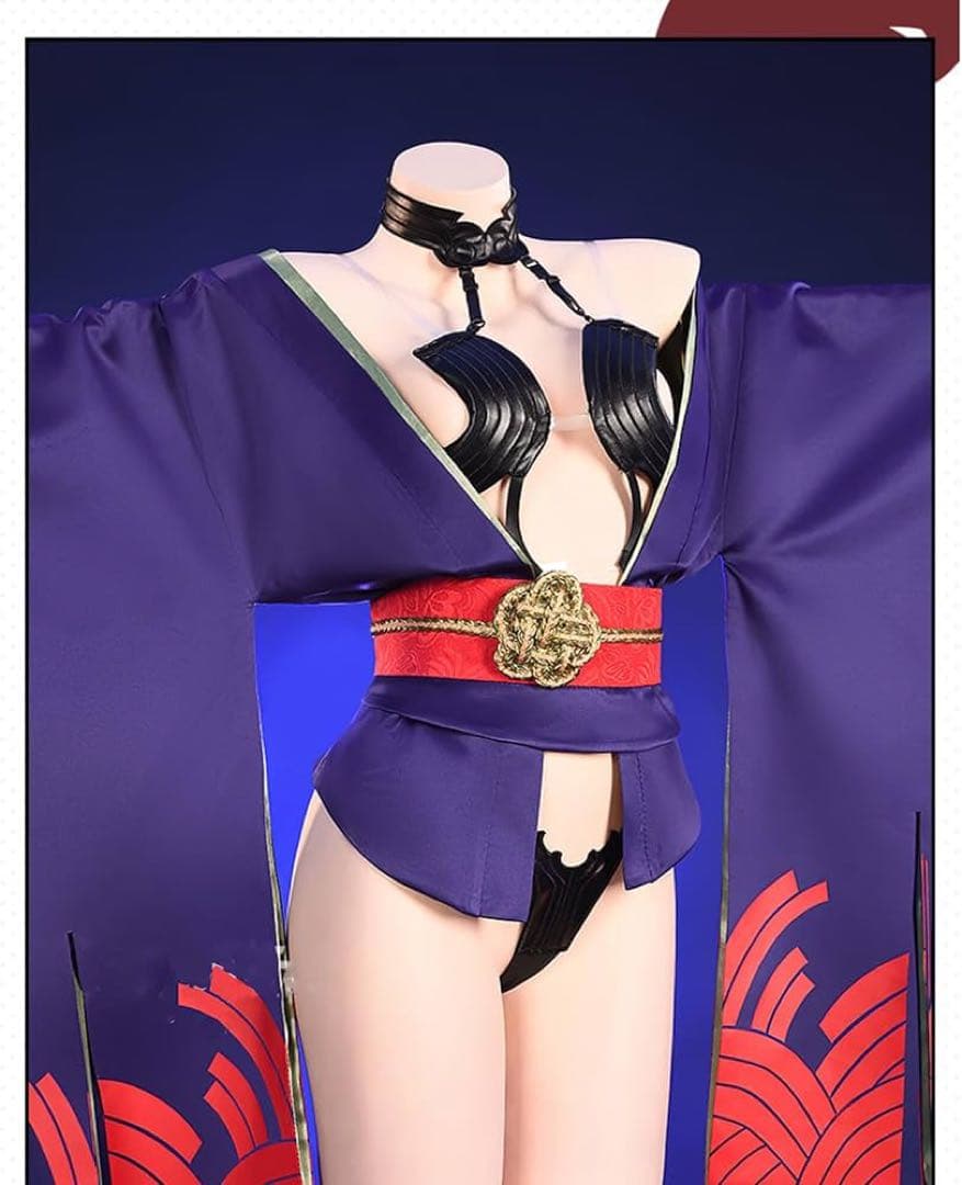 FGO 酒呑童子 コスプレ 衣装 セット済み ウィッグ