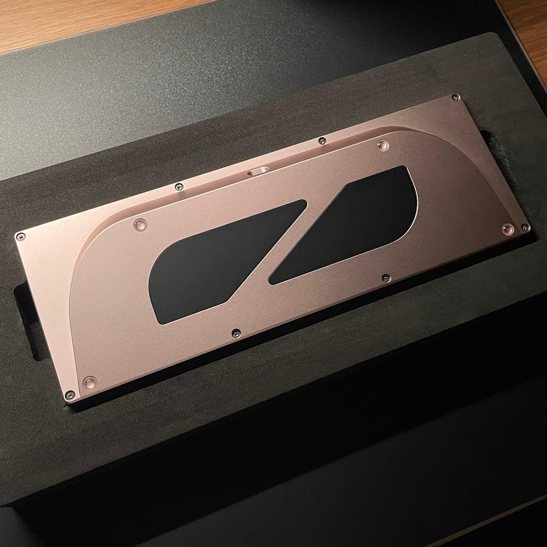 キーボード Keycult No.1/65 Rose Gold & Charcoal