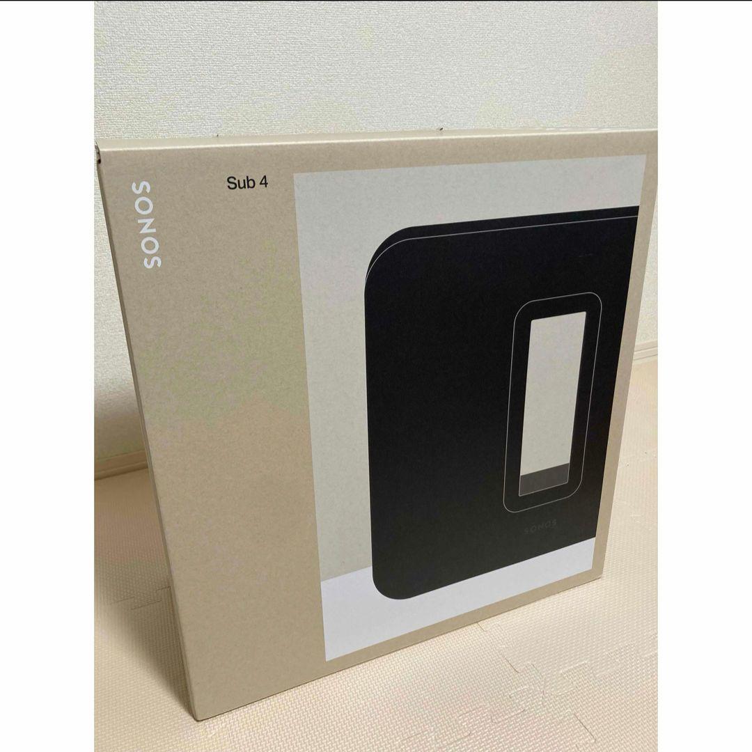 SONOS ソノス Sub4 プレミアムワイヤレスサブウーファー 黒
