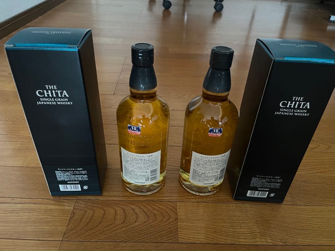 知多　シングルグレーンウイスキー 700ml 2本セット