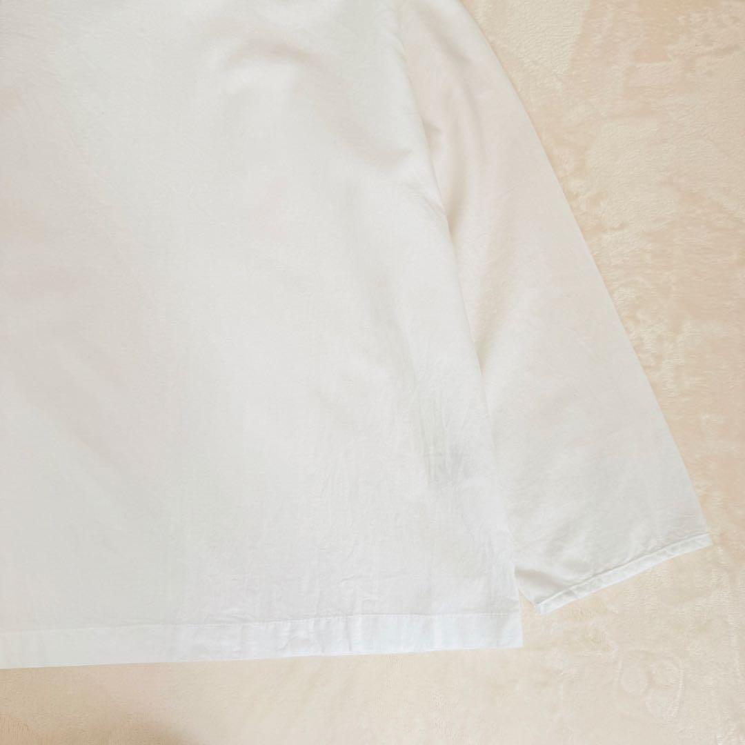 【美品】yoli simple wide blouse ブラウス ホワイト