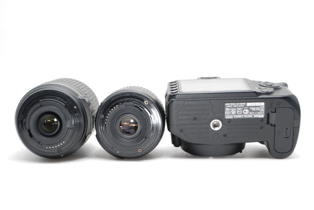 ✨Nikon D3200✨ダブルレンズセット 手ぶれ補正付き 初心者安心機種