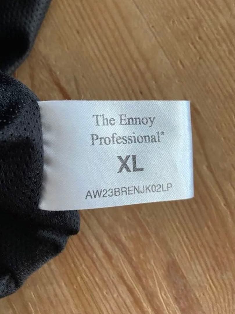 ENNOY NYLON TRACK JACKET シャカシャカ2024 黒XL