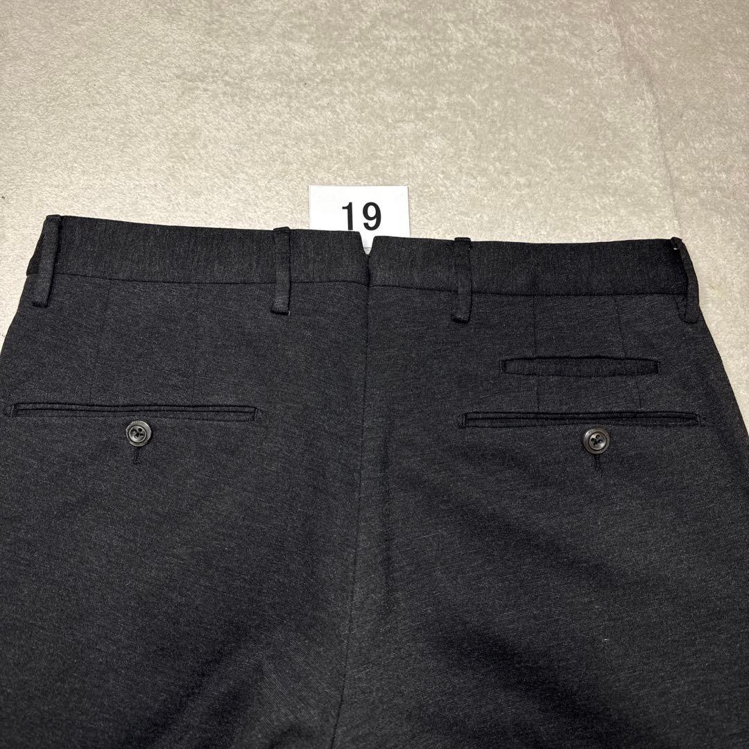 19 極美品　PT01 ピーティーゼロウーノ　スラックス　46 グレー