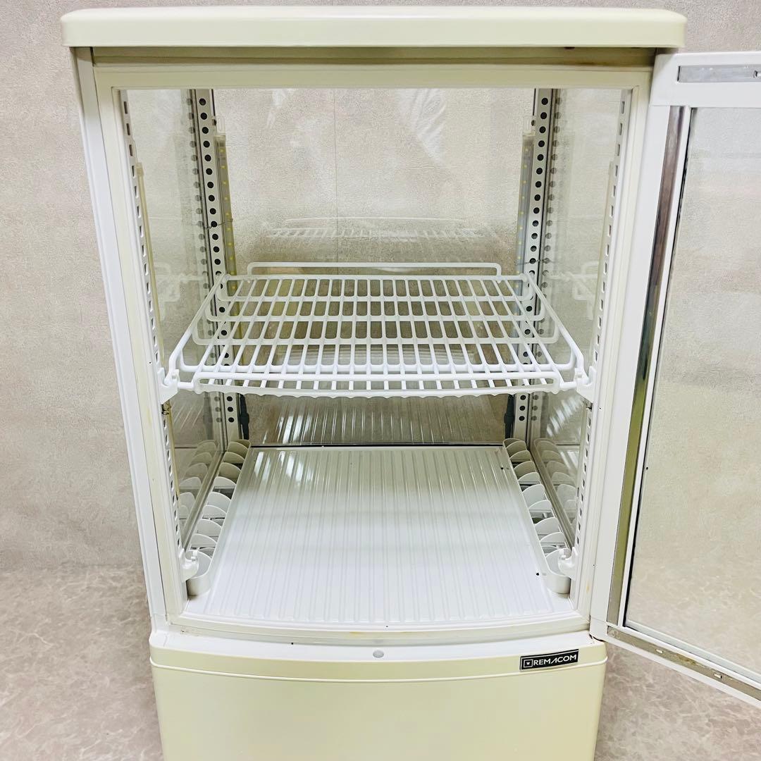 美品　卓上　冷蔵ショーケース　冷蔵庫　RCS-4G63SL 63L 大型　飲料