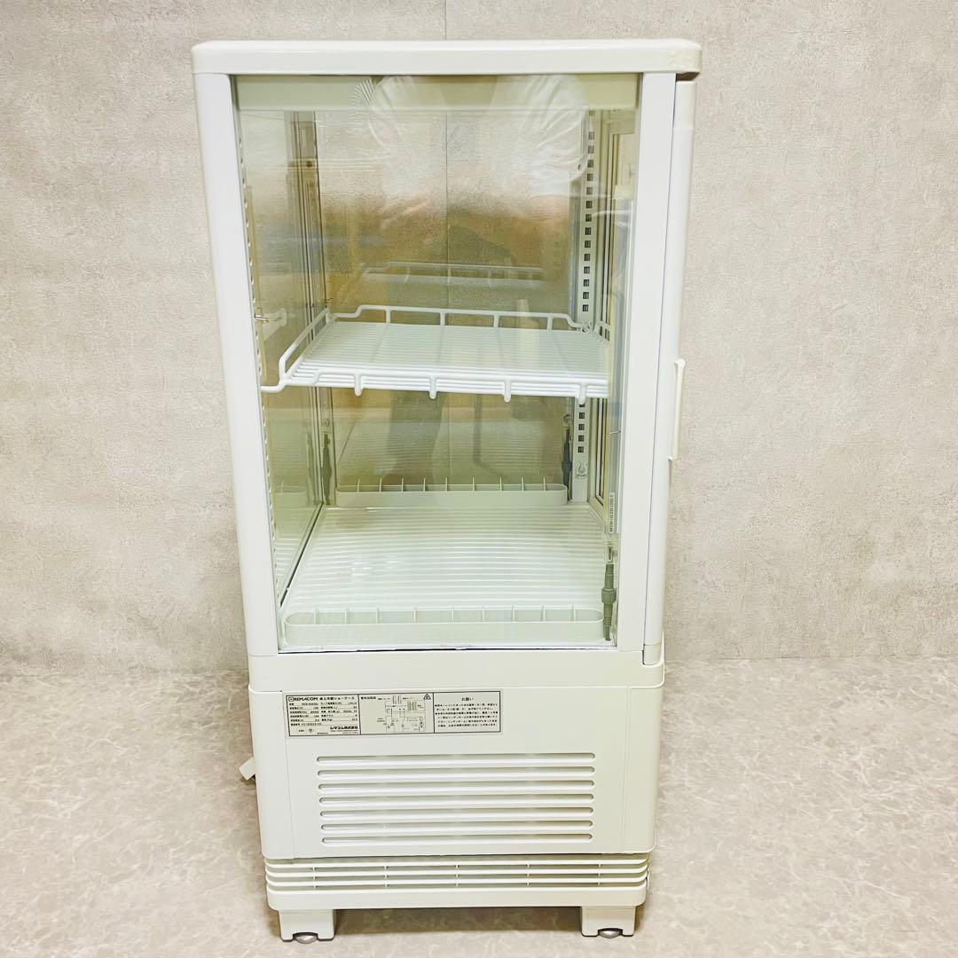 美品　卓上　冷蔵ショーケース　冷蔵庫　RCS-4G63SL 63L 大型　飲料