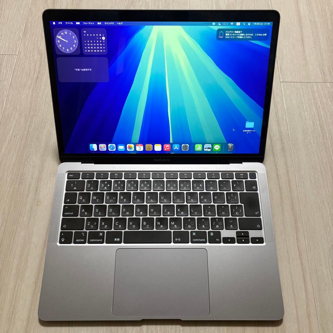 【はなさん専用】MacBookAIR スペースグレー M1チップ 箱付き