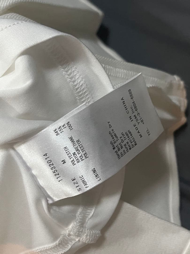 ダーリッチ　ダブルプリーツミニスカート　M