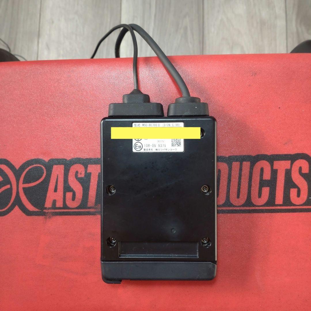 バイク用　ETC　ミツバ　BE700　2.0　【961】