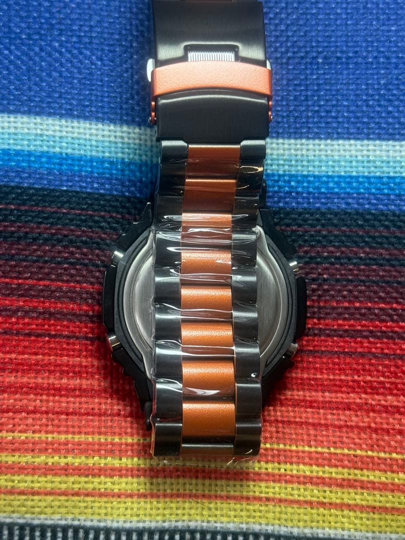 G-SHOCK ネイティブ柄、メタルバンドカスタマイズ　GA-2100