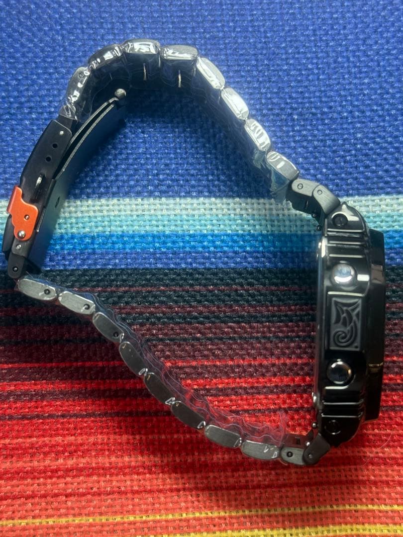 G-SHOCK ネイティブ柄、メタルバンドカスタマイズ　GA-2100