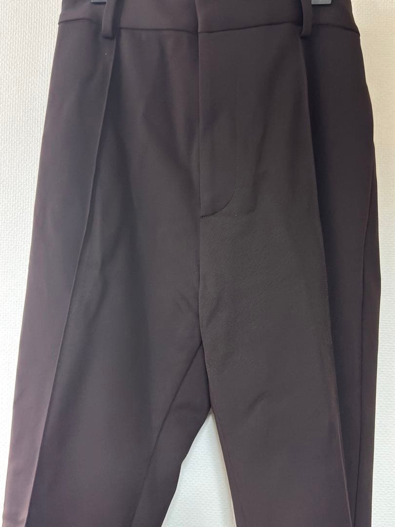 L'Appartement アパルトモン Side Zip Pants ブラウン