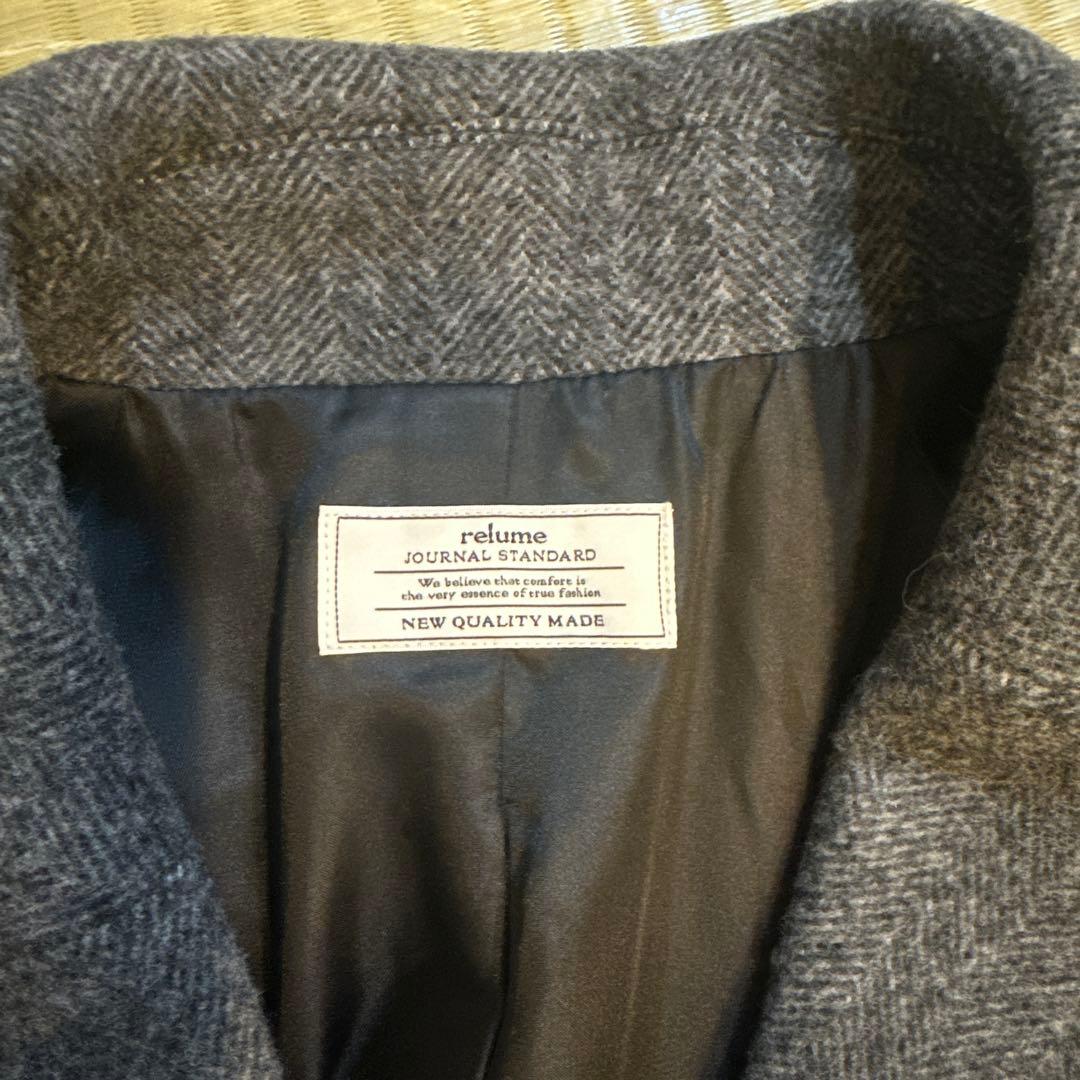 JOURNAL STANDARD relume ピーコート　グレー